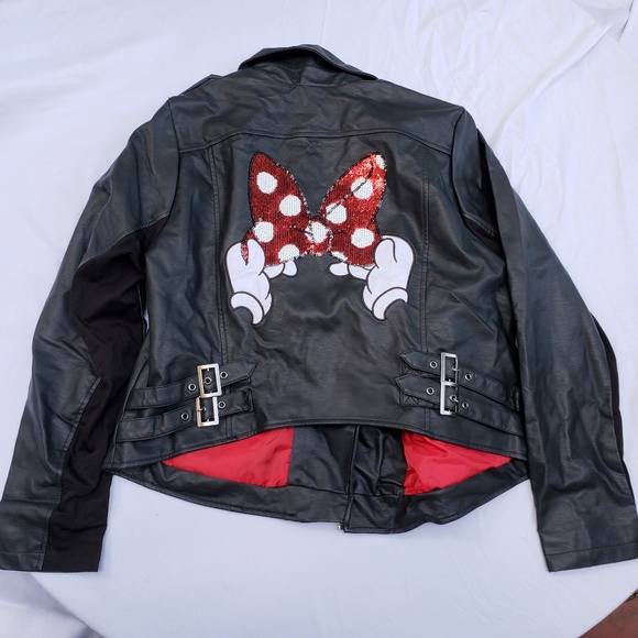 disney biker vest